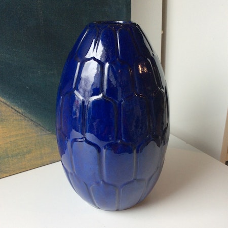 Large blue Adria vase 648