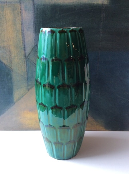 Dark green Capri floor vase 36