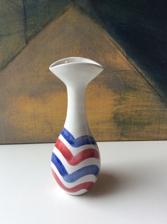 Tricolor vase 706
