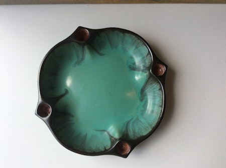 Green/black advent bowl 2675