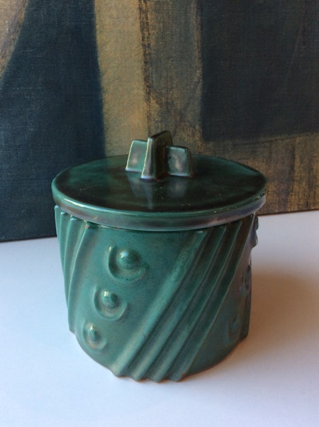 Green tobacco jar 3023