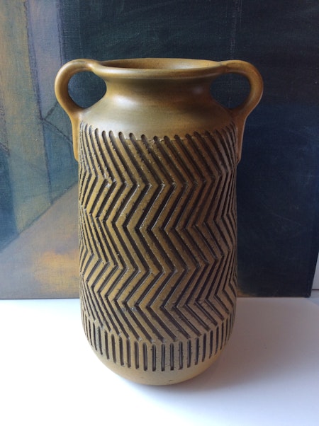 Zigzag floor vase 5003M