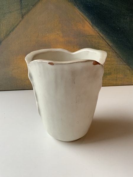 White vase 129