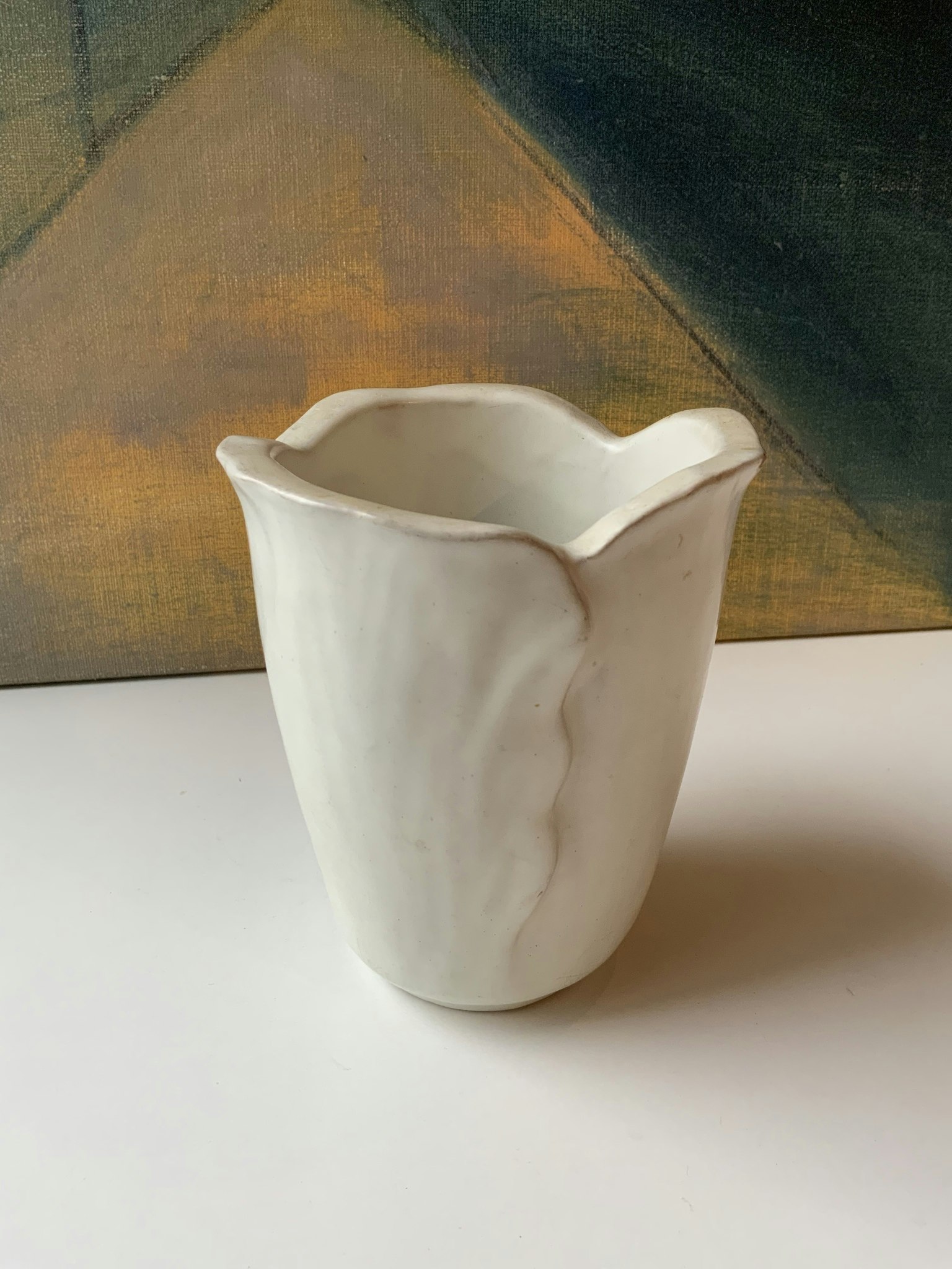 White vase 129