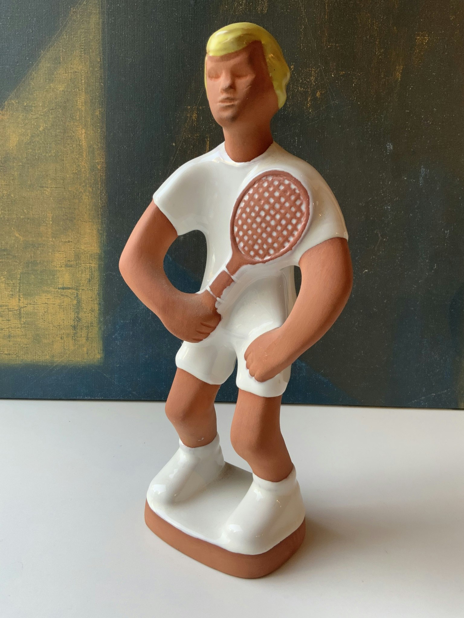 Tennis player 2047 bright