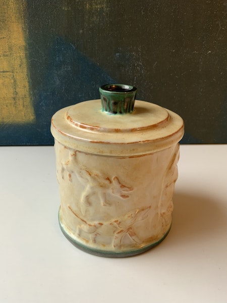 Luterkort tobacco jar 1