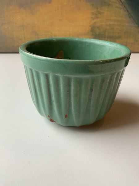 Green flower pot