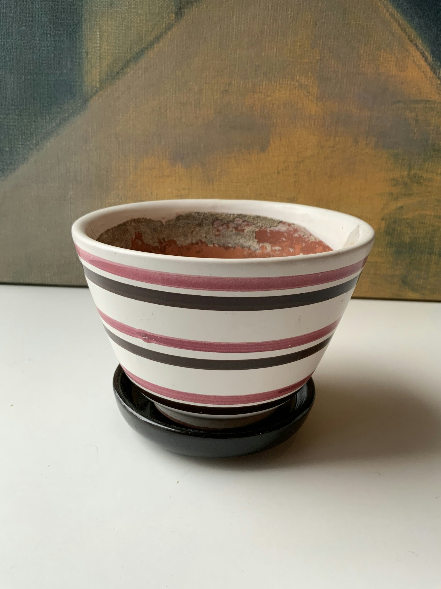 Svea striped flower pot 1049/72