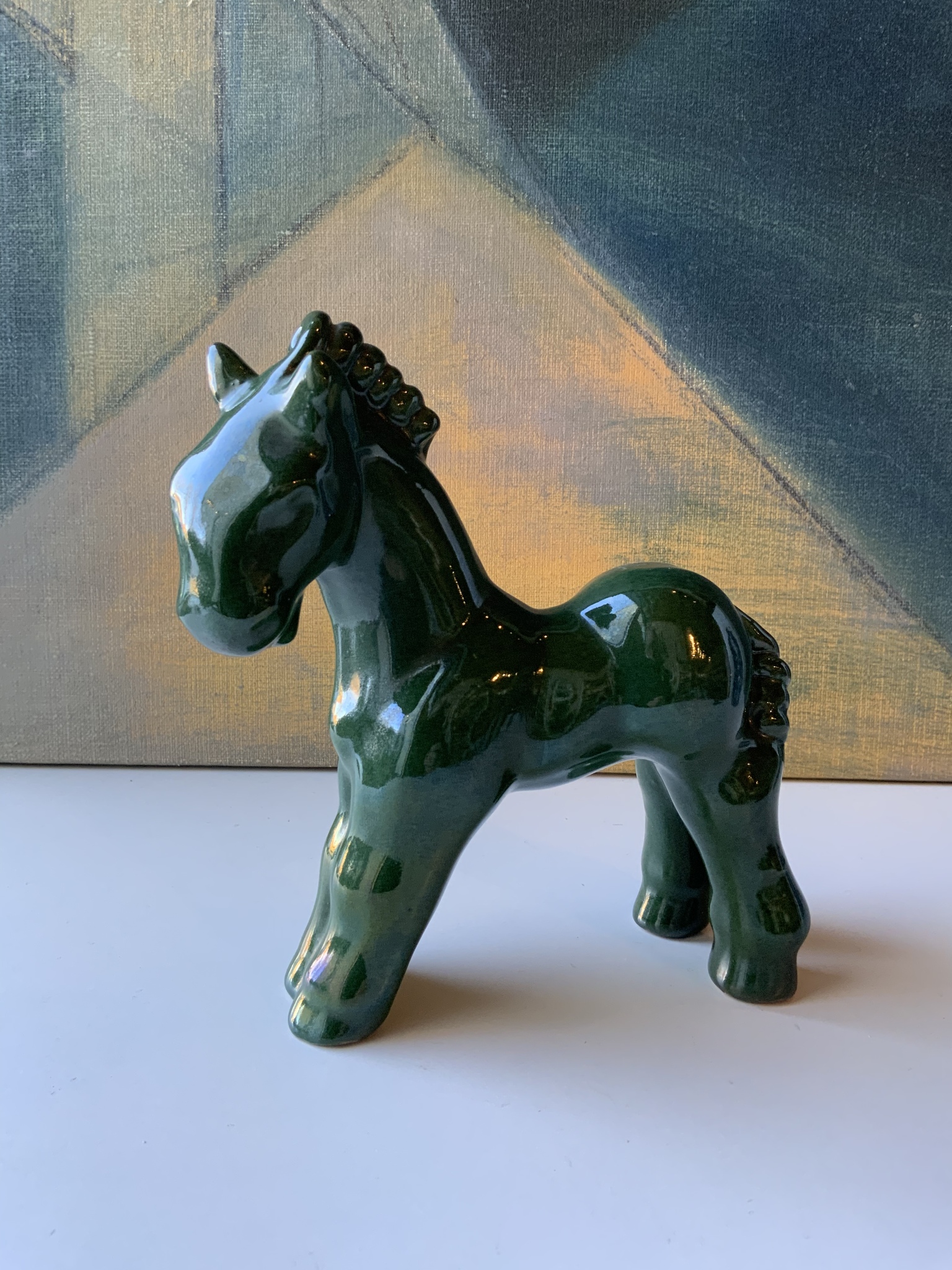 Green horse 37