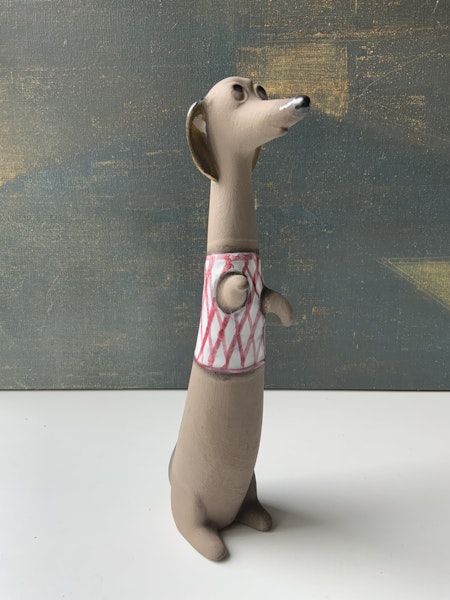 Dog figure 8014