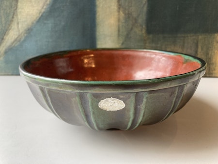 Green/orange bowl 139