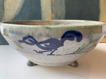 Old bird bowl 1166