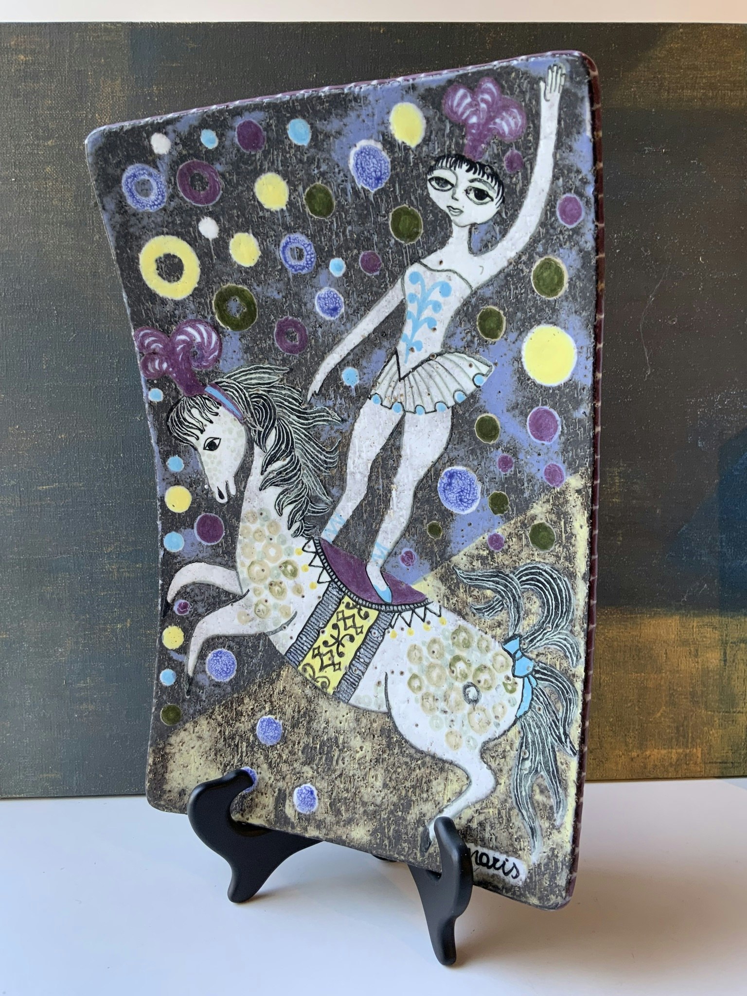 Circus plate 4126