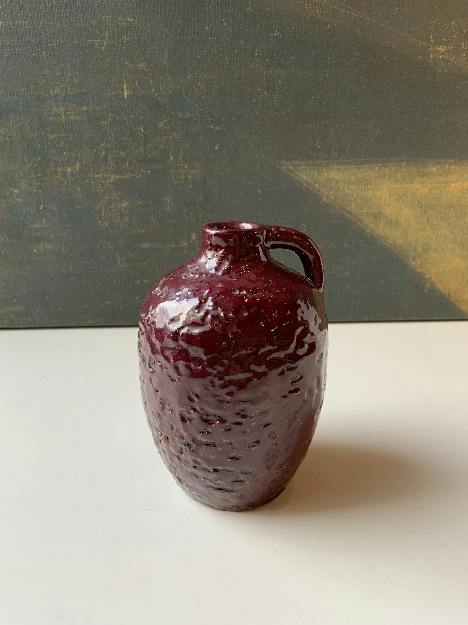 Progresso burgundy vase 2357