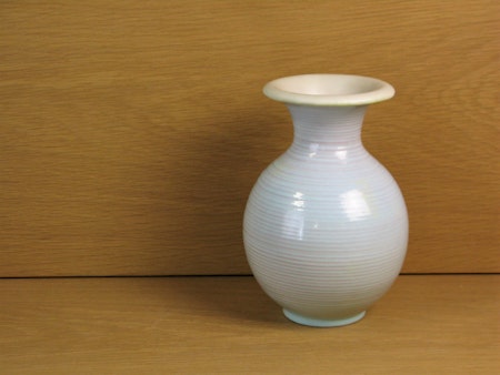 mint green vase 373