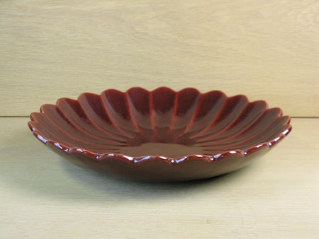 burgundy bowl 186