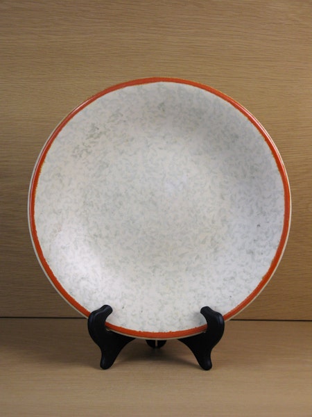 greyish/orange bowl 2