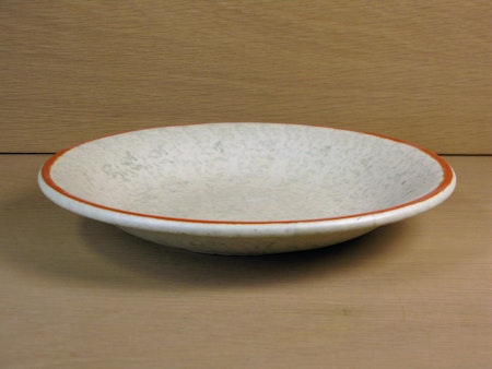 greyish/orange bowl 2