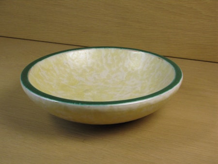 yellowish/green bowl 132