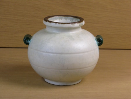 greyish/green/brown vase 71