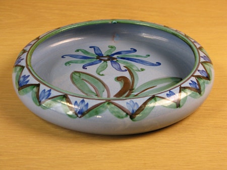 blue flower bowl 129d