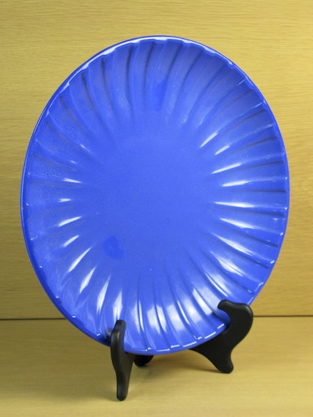 clear blue plate 19