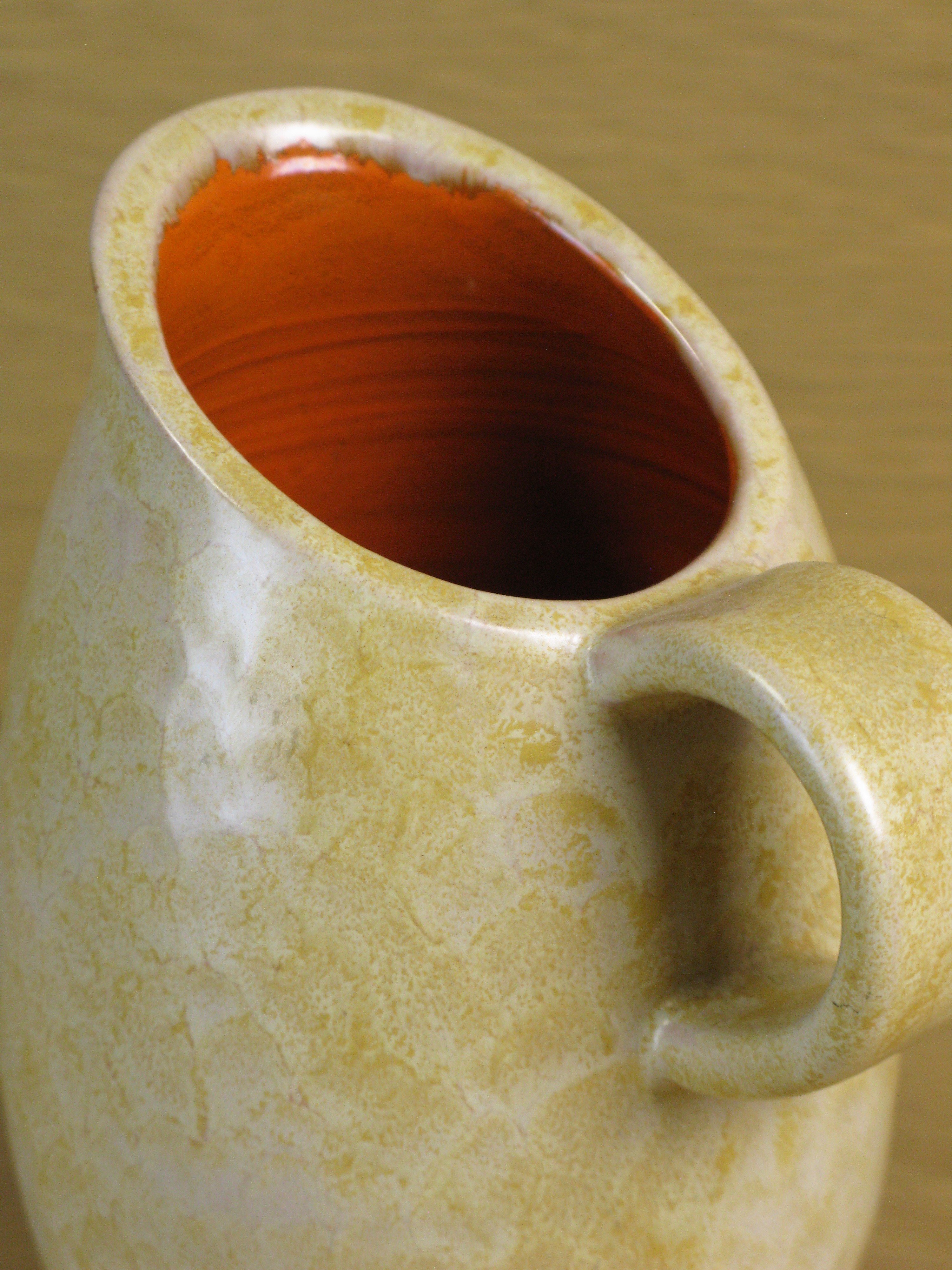 yellowish/orange pitcher 7