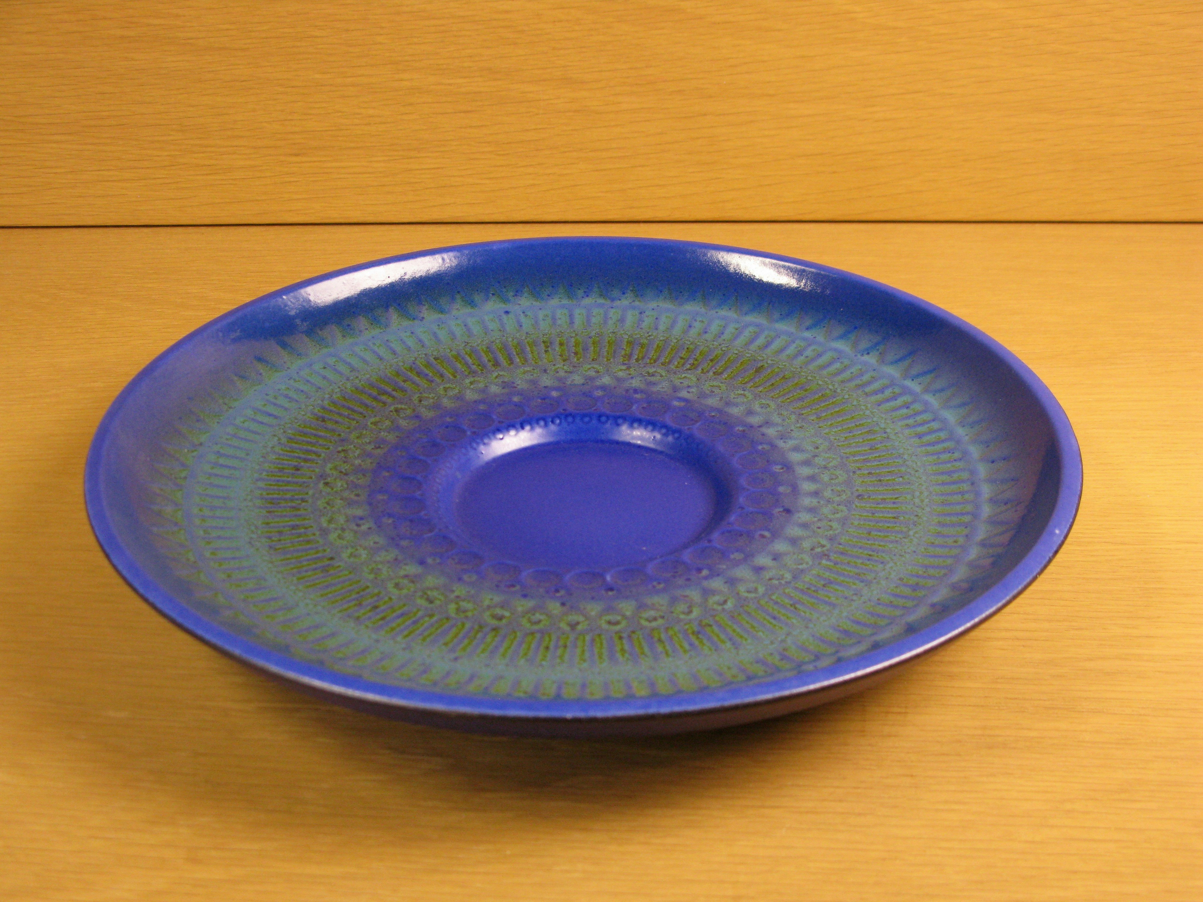 blue/greenish luna plate 8054