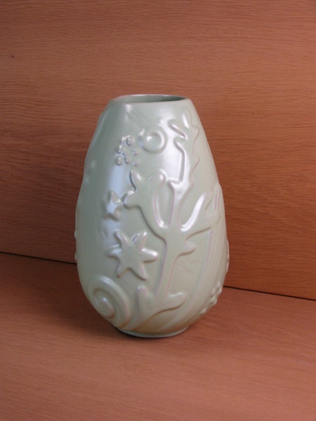 light green vase 270