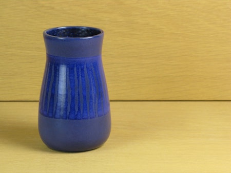 blue sippa vase 4553