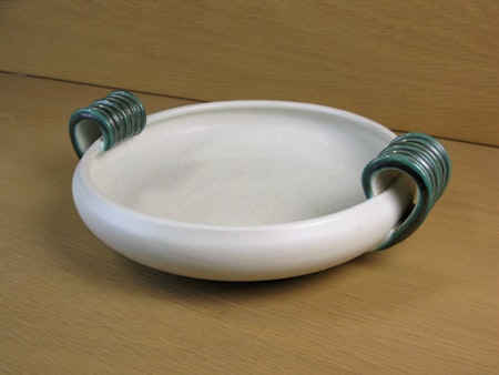 white/green bowl 52