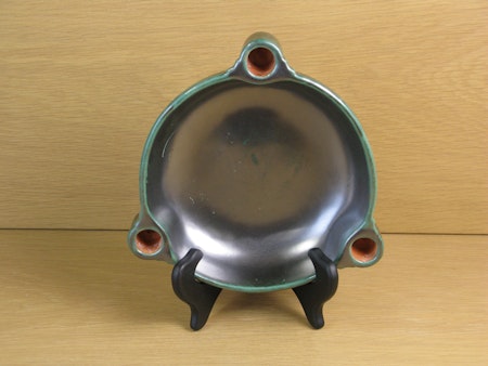 dark green candle bowl 1