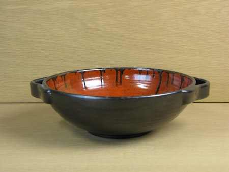 black/orange bowl 2275