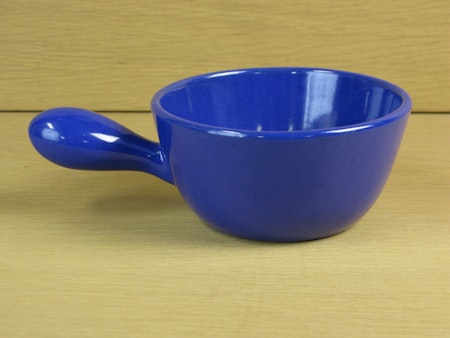 gästis blue bowl w handle 25