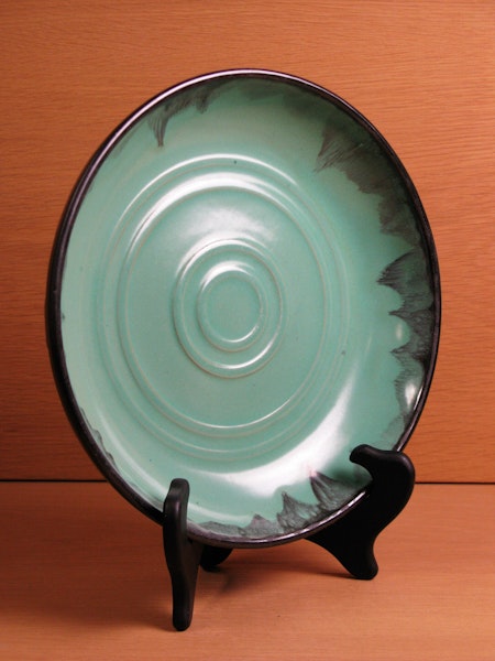 black/green bowl 3068