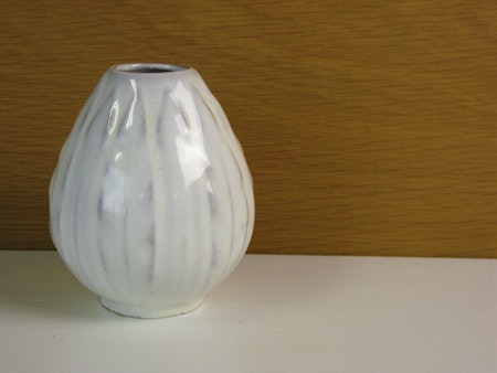 lancett vase 588 white