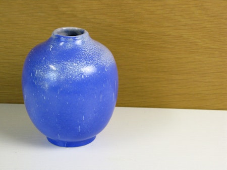 blueish vase 379