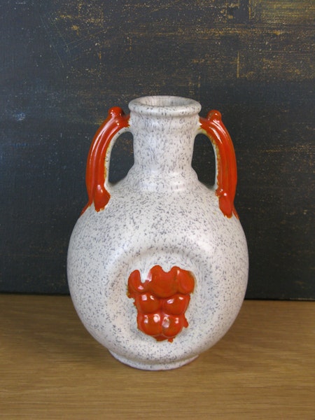greyish/orange vase 1932