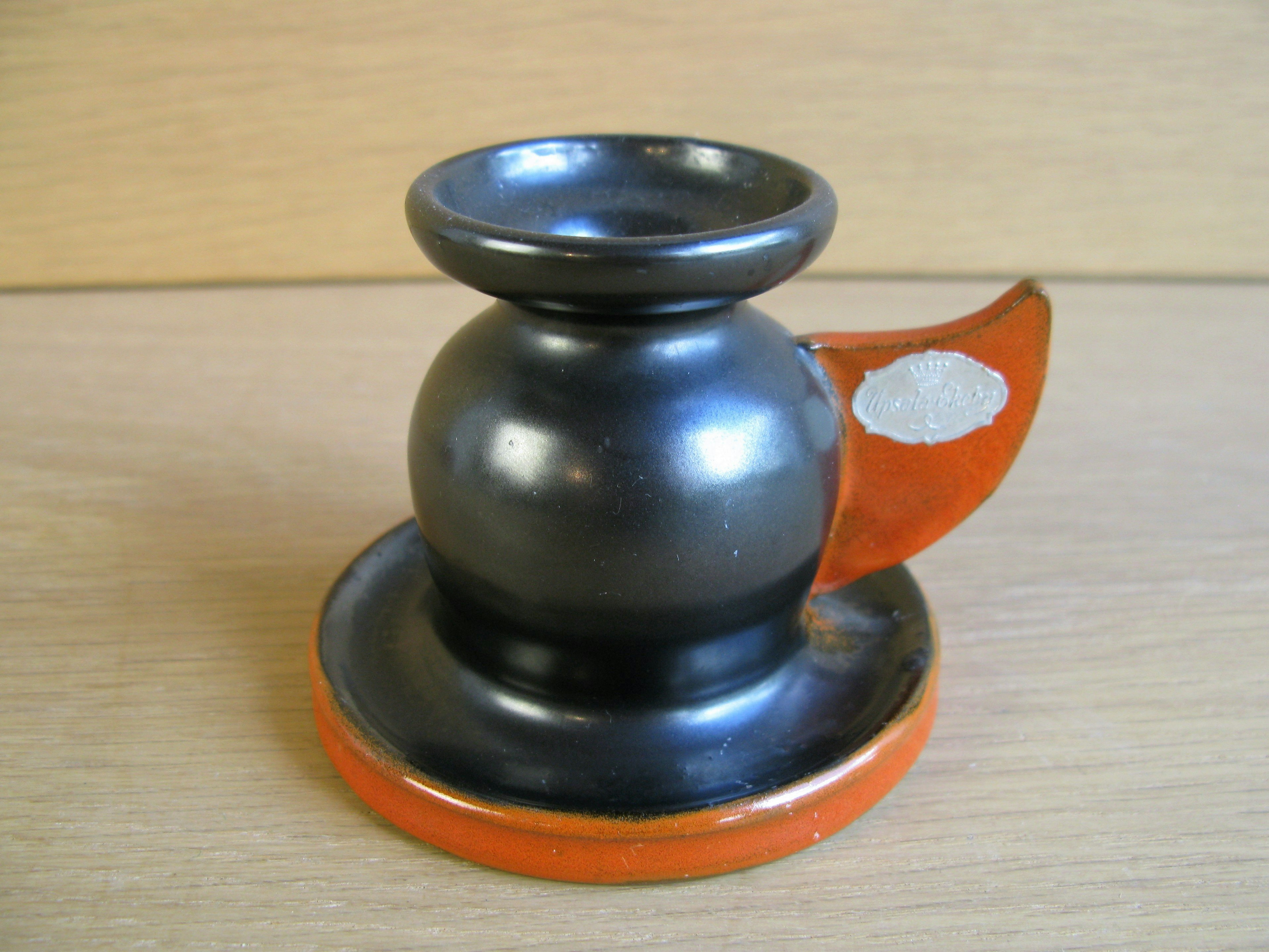 black/orange candlestick 2307