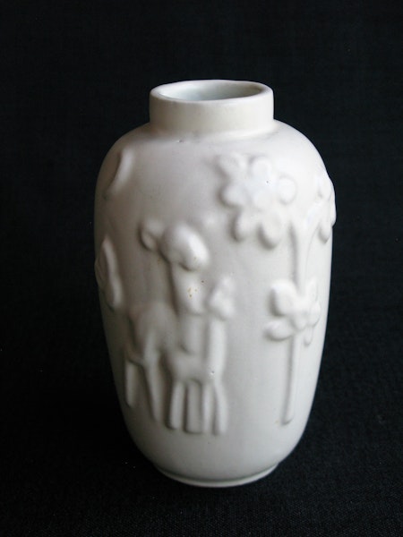 white vase 203