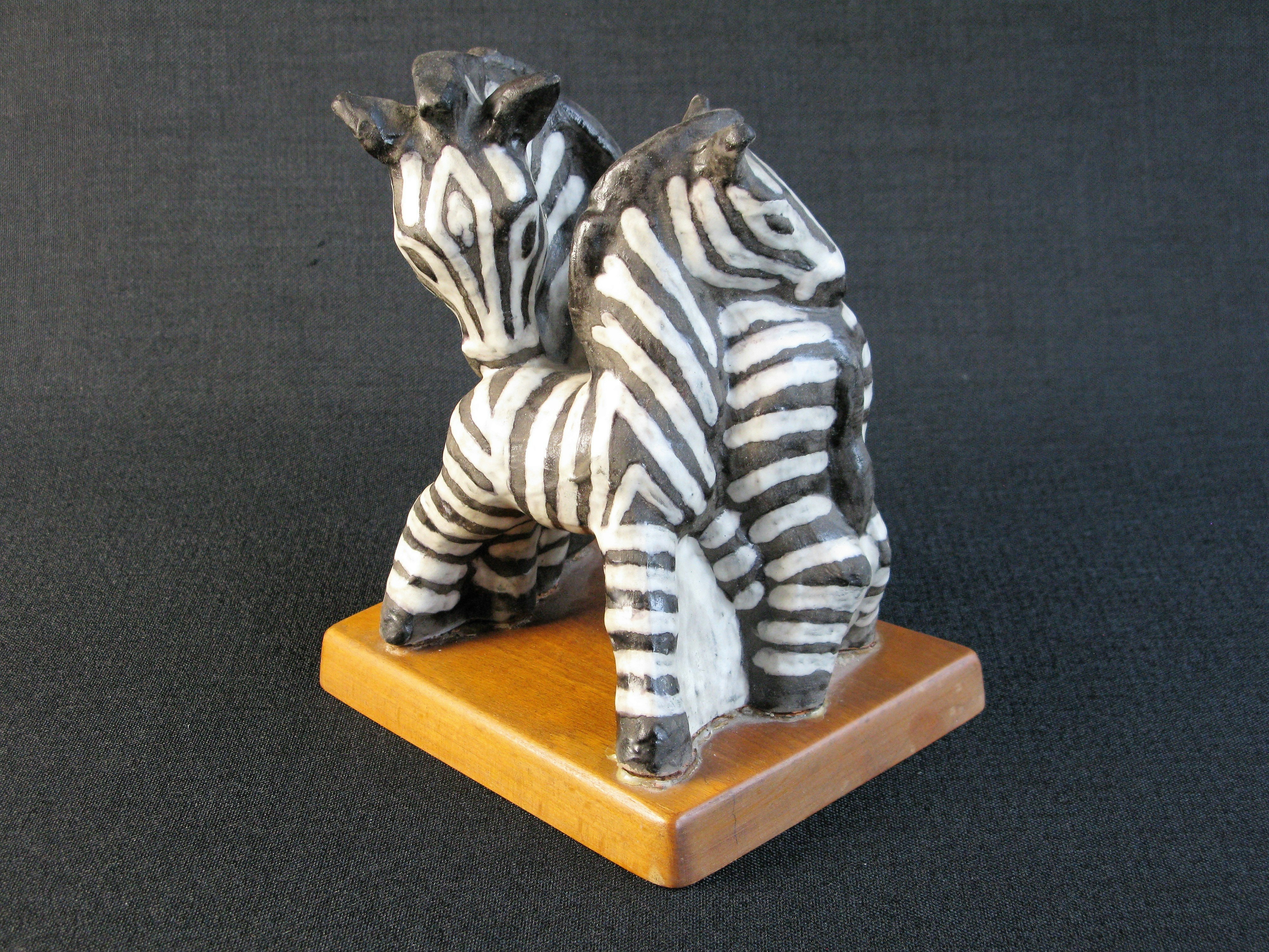 Zebra figure 55 sold