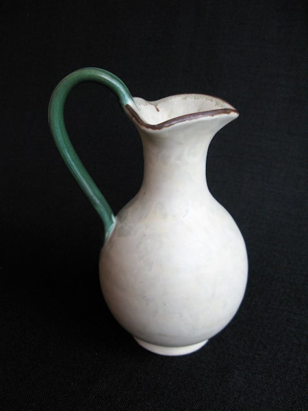 greyish/green vase 63
