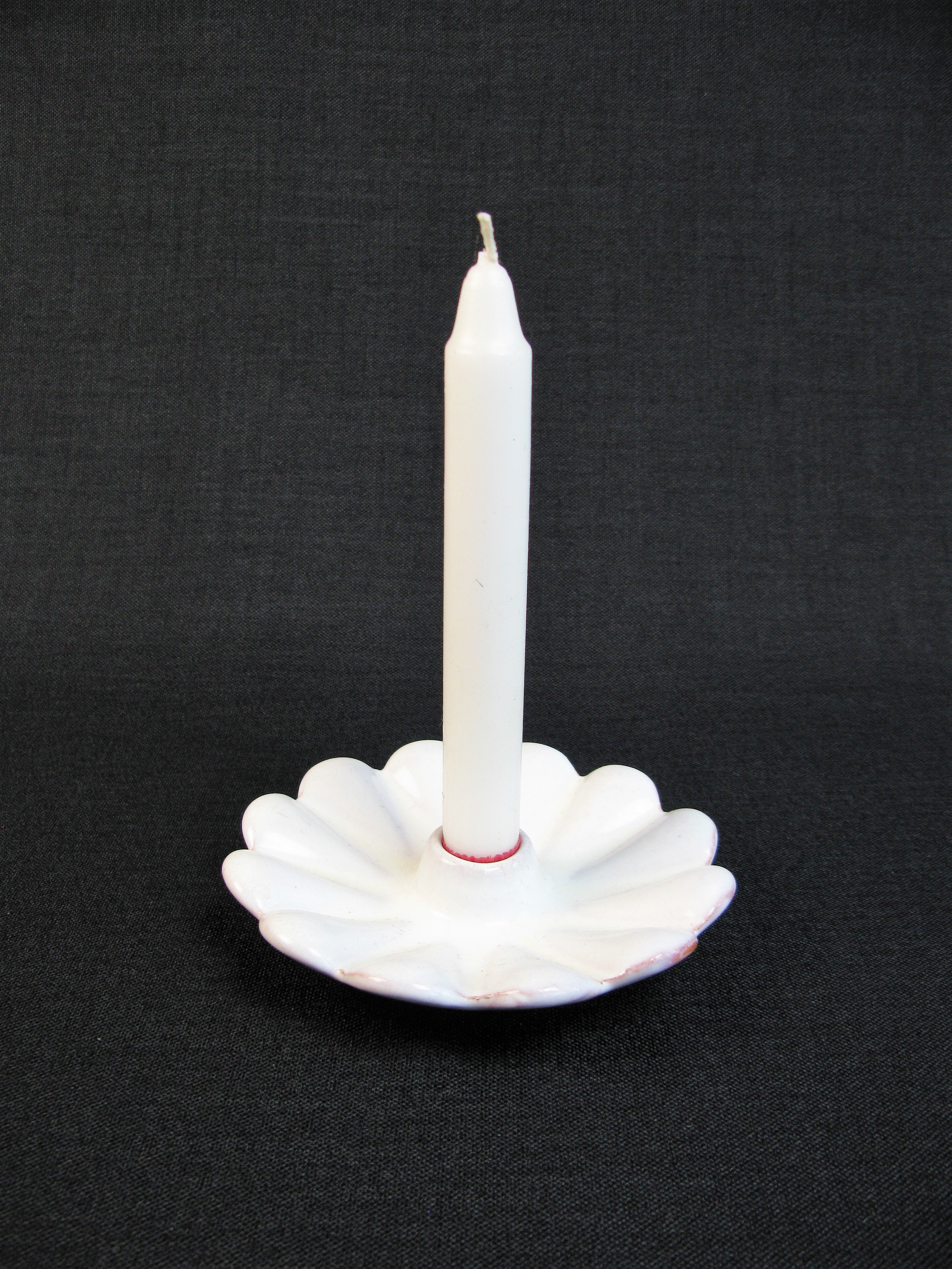 white candle stick 34