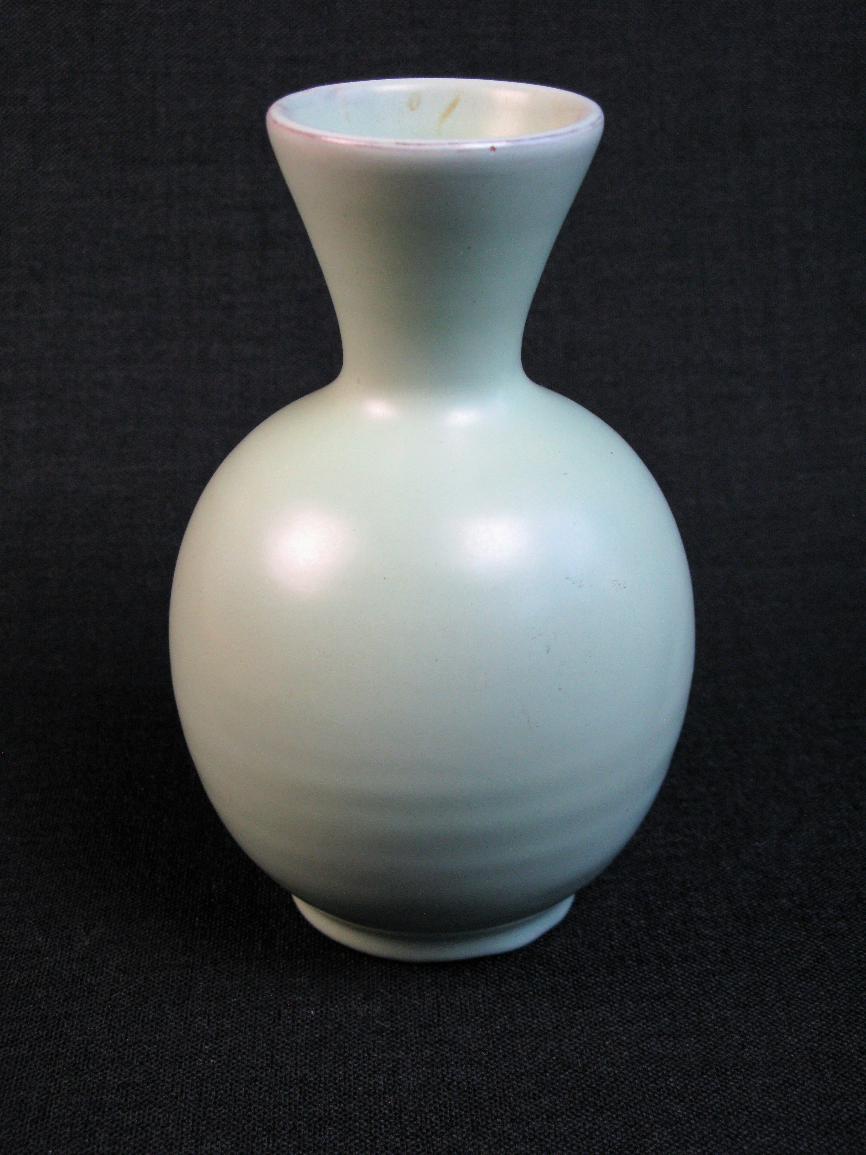 light green vase 246