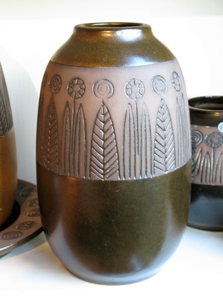 dark brown rabatt vase 4004g