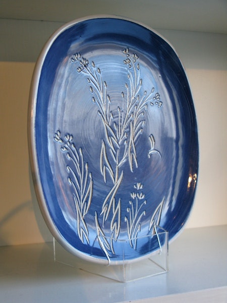 plant relief plate 103