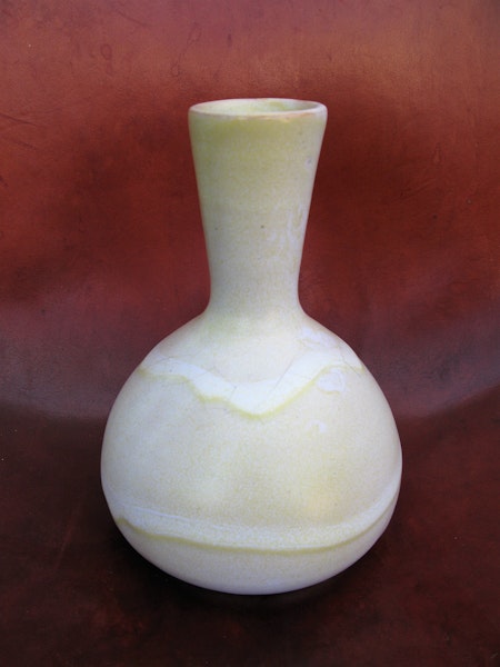 yellowish vase 371
