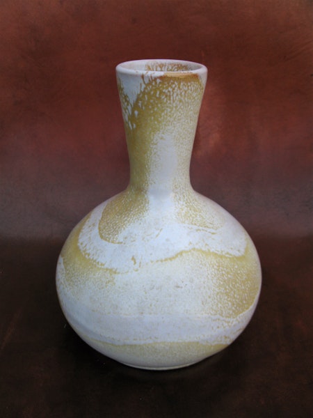 yellowish vase 370