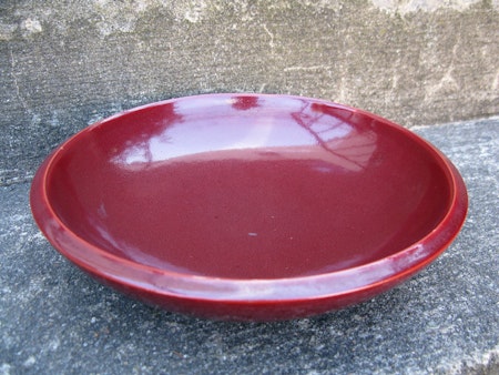 burgundy bowl 227
