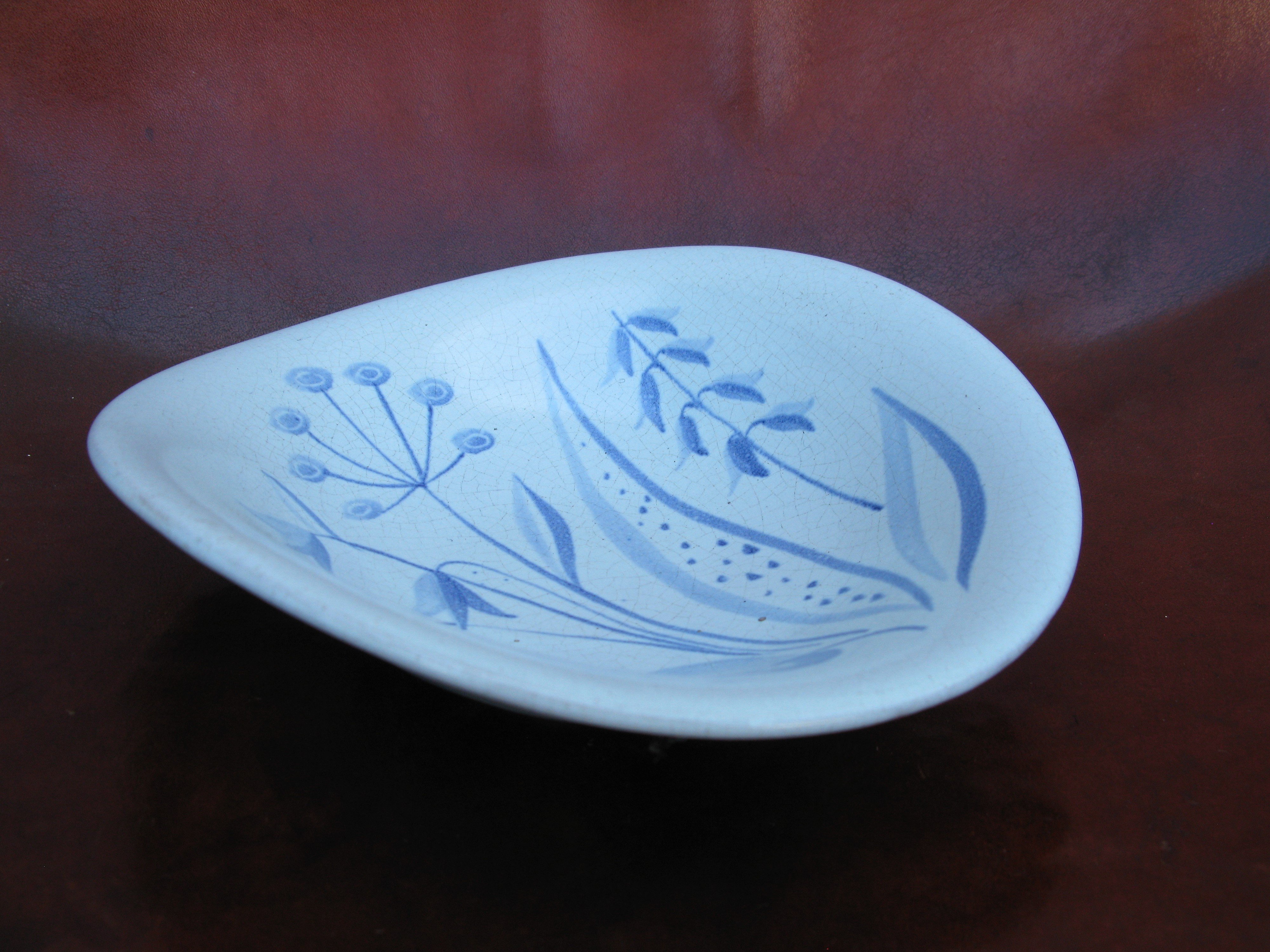 blue flora bowl 112